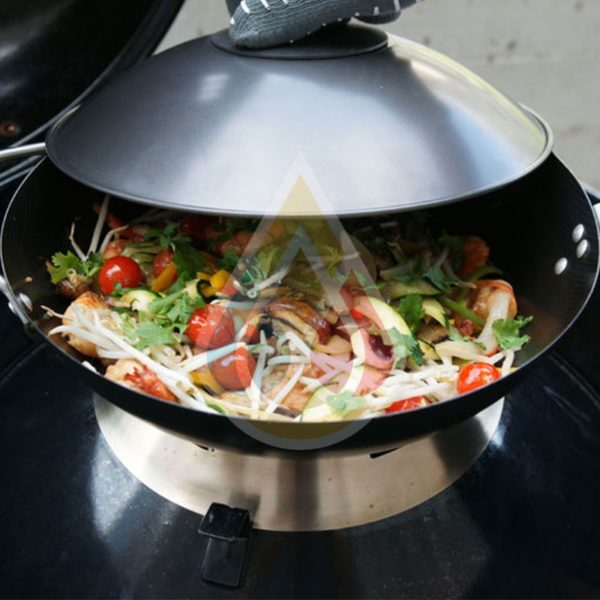 OUTDOORCHEF Barbecue Wok Με Καπάκι 2 outdoorchef bbq wok me kapaki 3