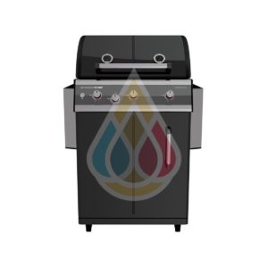 OUTDOORCHEF Dualchef 325 G Gas Grill & a BBQ Rotisserie Kit as a gift 7 outdoorchef dualchef 325 g 2