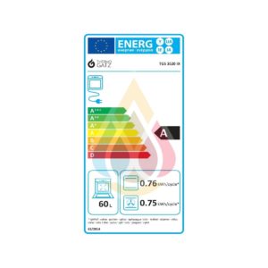 Thermogatz TGS3520IX TURBO Κουζίνα Inox μικτή ηλεκτρικός φούρνος & 4 εστίες αερίου - Image 3