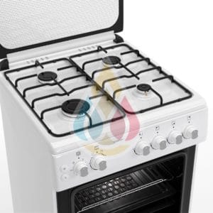 Thermogatz (TG1010WH) Λευκή Κουζίνα Αερίου - Image 2