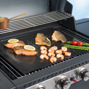 NoStik BBQ Grill Sheet Reusable Non Stick Grill Sheet - Image 3