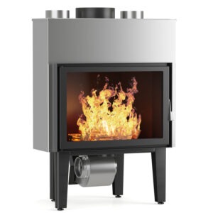 Thermogatz Fireplace Air Heater GST Straight Opening Door (STABLE) 70/90cm