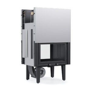 Hot Air Fireplace GST 80 Double Frontage 2 Doors Tunnel